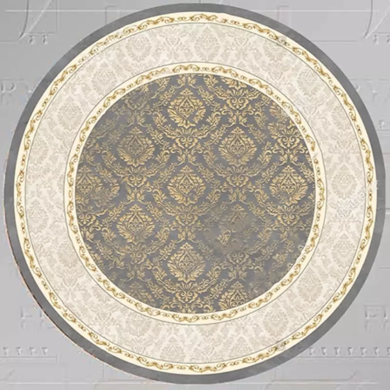 فرشینه گرد طرحدار